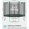 Songmics Trampolin Ø 305 cm juodas-grün