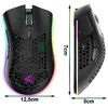 Kilimėlis Belaidė optinė pelė su RGB apšvietimu