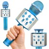 Ausinės Belaidis karaoke mikrofonas su garsiakalbiu ir Bluetooth funkcija