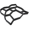 Mold for stone paving stone concrete cat's head