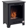 HOMCOM Etanolio židinys Bio etanolio degiklis 0,9 l 3 val. degimo trukmė be dūmų Metalas 40 x 30 x 50 cm
