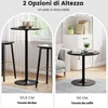 Bistro stalas 60 cm 2 vnt.