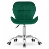 Leobert Pasukamas fotelis AVOLA SWIVEL DESK CHAIR, aksominė žalia