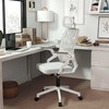 Vinsetto ergonomiška biuro kėdė, reguliuojama rašomojo stalo kėdė su galvos atrama, porankiais, reguliuojamu aukščiu, besisukanti, su supimosi funkcija, juosmens atrama, tinklelis