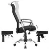 Biuro kėdė SONGMICS juoda 63 x 63 x (110-120) cm