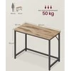 Biuro stalas 100 x 50 x 76 cm