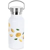 Butelio formos termosas 400 ml, baltas su citrusų motyvu, 7,5 × 7,5 × 17,5 cm