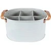 Home Styling Collection Butelių dėžė Metalinė Pilka 6 buteliams