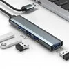 Centratorius adapteris USB 3.0 4in1 4x Qoltec