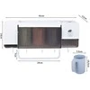 Toothbrush cup organiser toothpaste dispenser