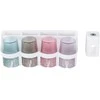 Toothbrush organiser cups toothpaste dispenser