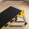 Darbinė platforma sulankstoma, iki 150 kg, juoda, 110 × 32 × 50 cm