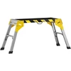 Darbinė platforma sulankstoma, iki 150 kg, juoda, 110 × 32 × 50 cm