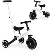 Daugiafunkcinis balansinis triratukas Ecotoys 2in1, baltas/juodas
