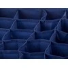 Underwear sock organiser for wardrobe drawer