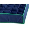 Underwear sock organiser for wardrobe drawer