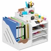 Lean Toys Dėklas dokumentams baltas