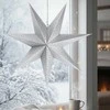 Christmas Gifts Dekoratyvinė Žvaigždė Popierinė 60 cm - Sidabrinė Ornamentas