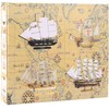 Lean Toys Dekoratyvinis Burinis Laivas Juodas Pearl 40x35 cm