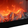 Dekoratyvinis LED židinys, juodas, 60 × 10 × 20 cm