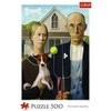Trefl dėlionė 500 vnt. - Amerikos gotika