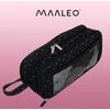 Triple foldable pencil case - juodas Maaleo 24511