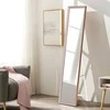 Didelis stovimas veidrodis su dekoratyviniu aliuminio rėmu, ModernHome