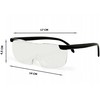 Magnifying glasses vision 160% zoom