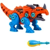 Lean Toys Dinosaurų konstravimo rinkinys 4 vnt.