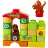 Lean Toys Dinozaurų tematikos konstruktoriaus komplektas su 49 dalimis