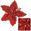 Dirbtinė gėlė puansetija Springos 13x13 cm raudona