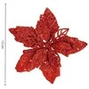 Dirbtinė gėlė puansetija Springos 13x13 cm raudona