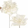 Dirbtinė gėlė Springos balta-aukso 74 cm
