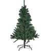 Dirbtinė kalėdinė eglutė su 150 spalvotų ir šiltai baltų LED lempučių, 150 cm, Ø 40 cm
