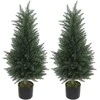 Dirbtiniai kiparisai 2vnt. 90 cm
