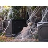Dirbtinis baltas voratinklis su vorais dekoracija Halloween