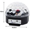 Led disco ball mp3 usb projector bluetooth