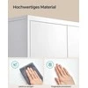 Songmics Dokumentų spinta 40 x 60 x 180 cm matinė balta