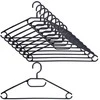 Affek Design Storage Solutions Drabužių pakabos 10 vnt. juodos sukamos