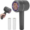 Barzdaskutė Drabužių skustuvas su LED UV, 6 ašmenys, 3 režimai