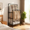 Songmics Drabužių stovas 83 x 45 x 157 cm