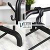 Vilde Drabužių Stovas Metalinis Juodas 110x45x152 cm - Garderobas - Kabo Stovas
