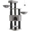 Songmics Feandrea Draskyklė su savaime įkaistančiomis antklodėmis balandžių pilkai juoda