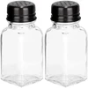 Druskos ir pipirų indelių rinkinys Vilde, 80 ml, stikliniai