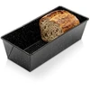 Duonos kepimo forma su granitine danga, juoda, 26 × 11,5 × 7 cm