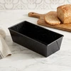 Duonos kepimo forma su granitine danga, juoda, 26 × 11,5 × 7 cm