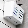 Bathroom Solutions Dušo stovas su siurbtukais 18,5x9x12 cm