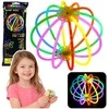 Lean Toys Dviguba švytinti apyrankė 20 cm