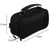 Double extendable pencil case - juodas Maaleo 24516