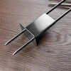 BBQ Vaggan Plieninių Iešmų Rinkinys 36 cm Dvigubi 4 vnt.